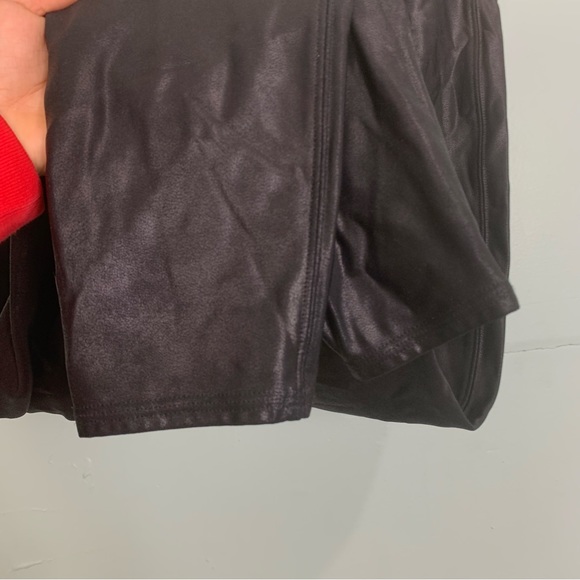 Spanx Faux Leather Plus Size 2XL Black 2437P - Picture 9 of 13